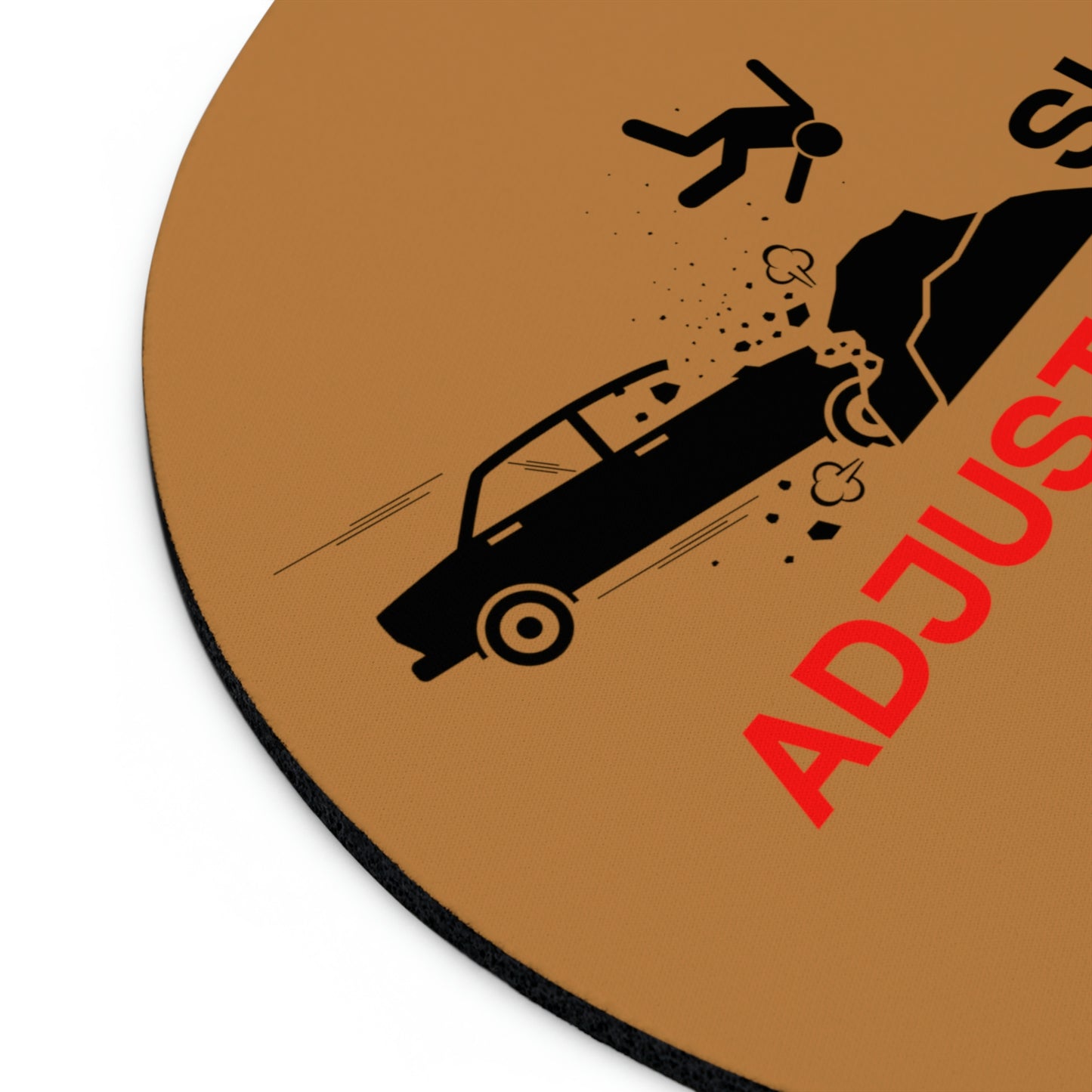 Claims Adjuster (Car /Property Damage/ Driver Extraction/ Light Brown) Mouse Pad