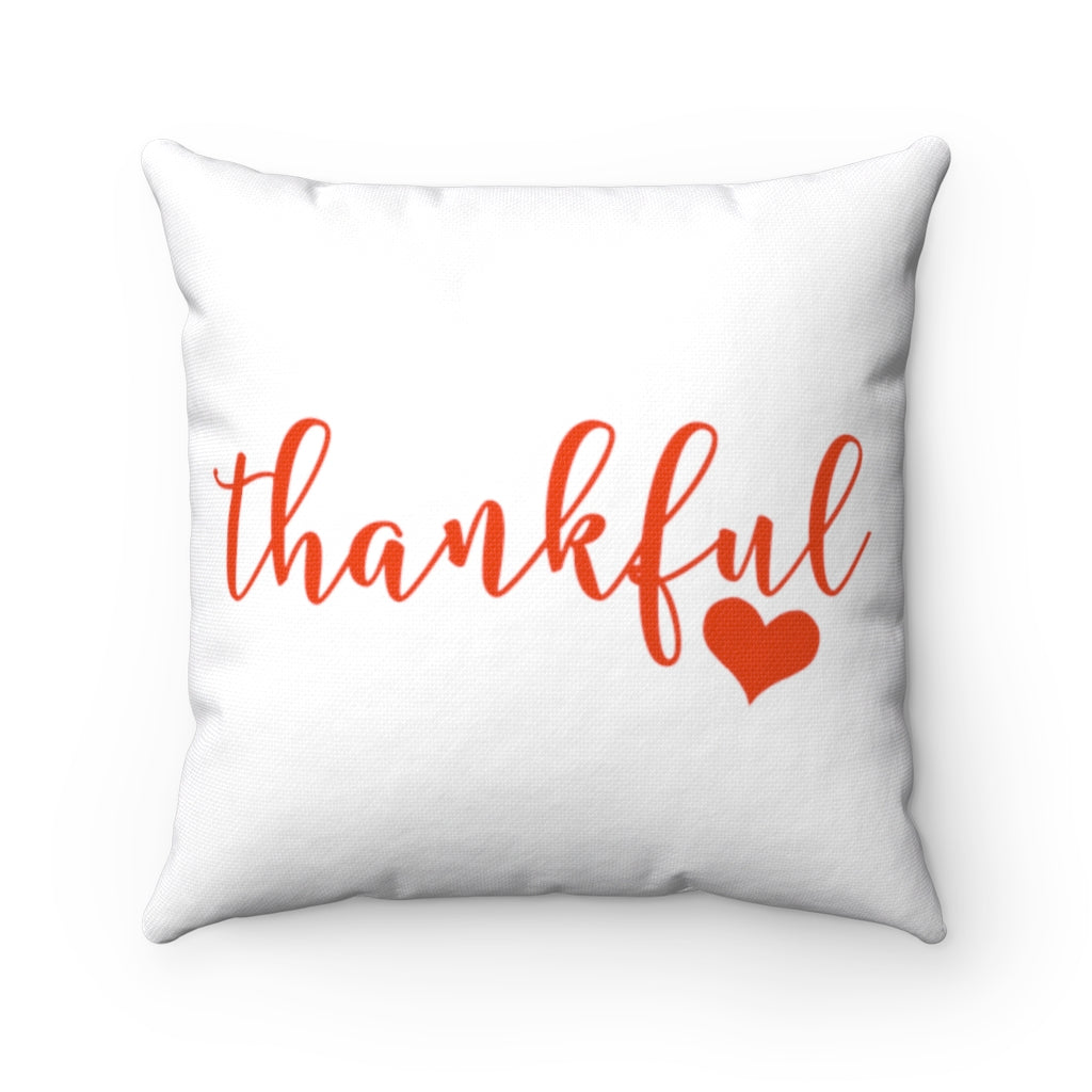 Thankful Square Pillow
