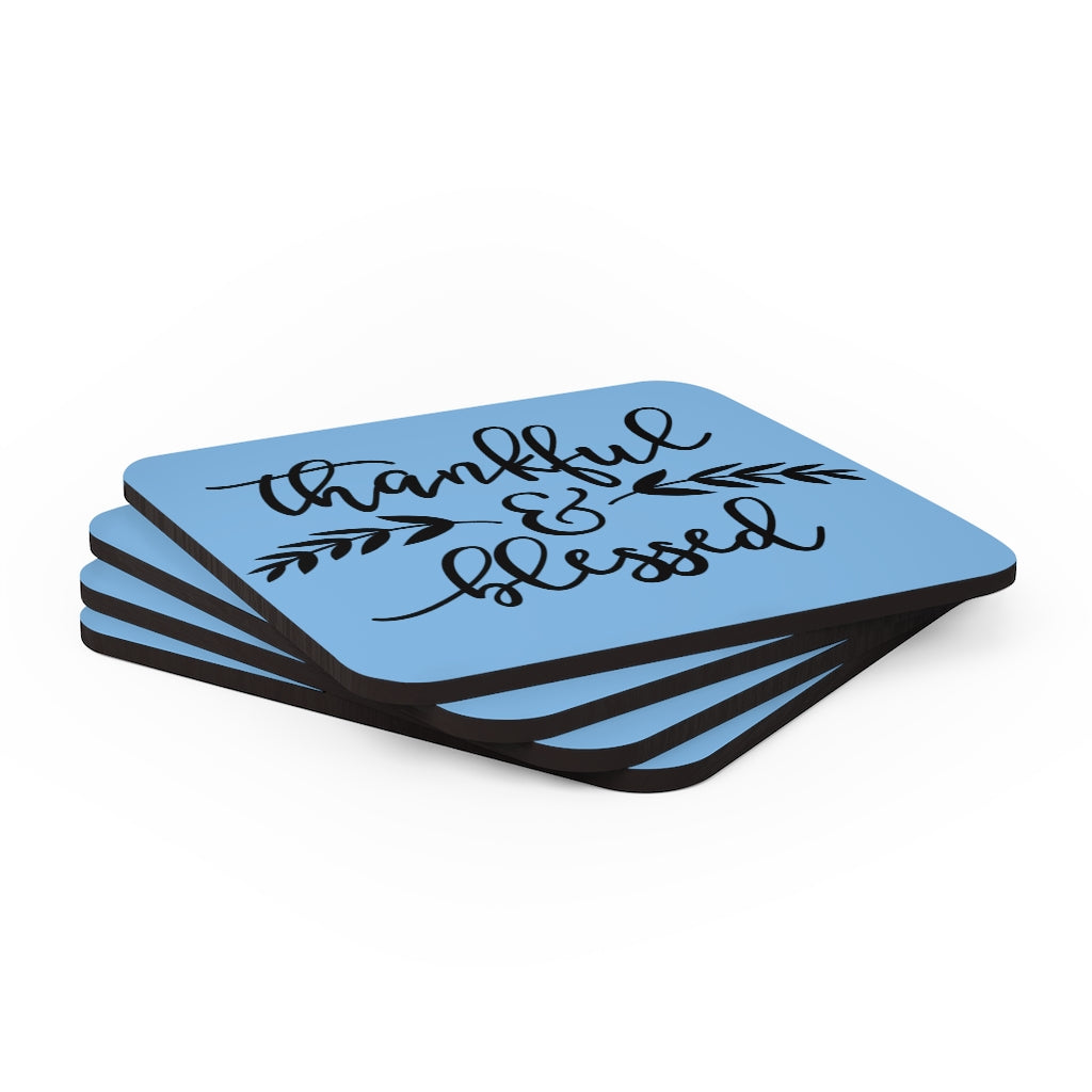 Thankful & Blessed Coaster Set