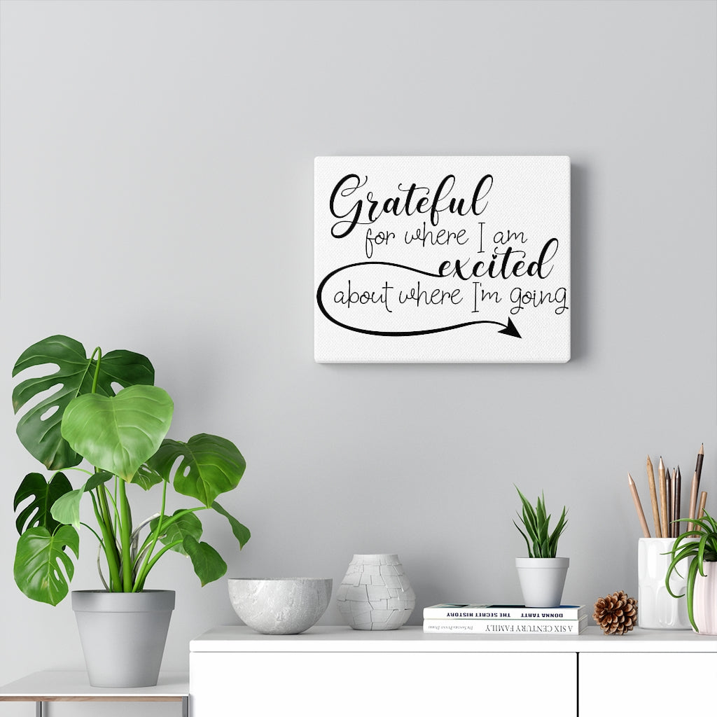 Grateful Wall Canvas
