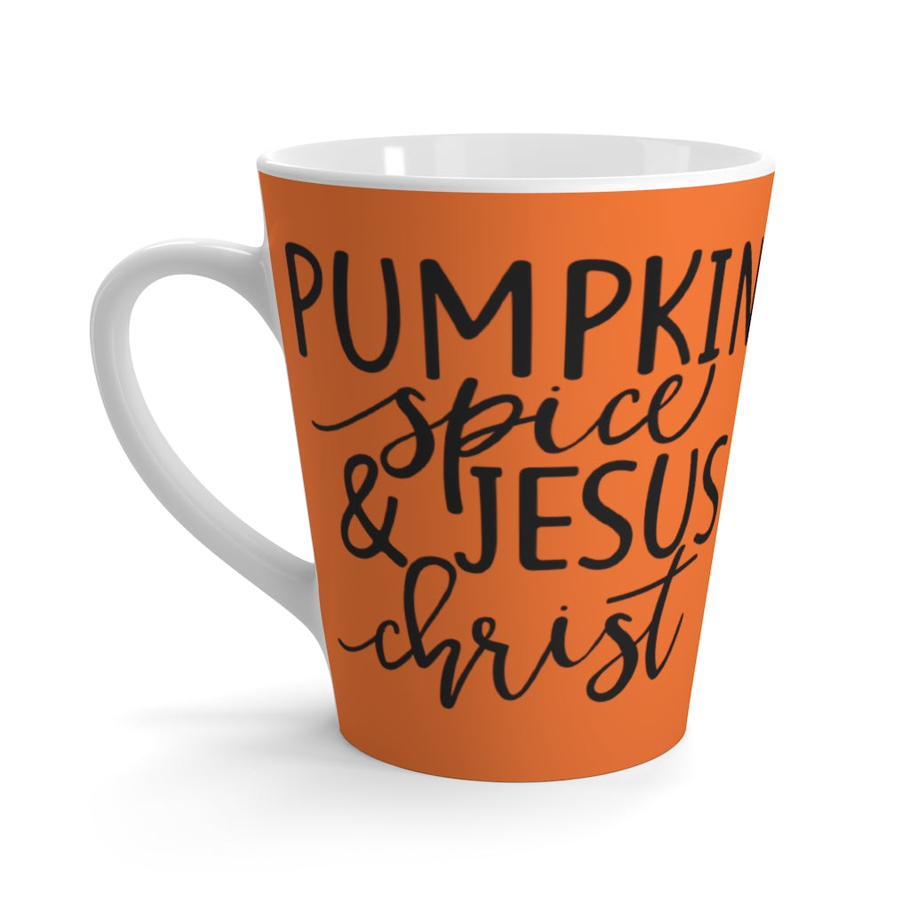 Pumpkin Spice & Jesus Christ Mug