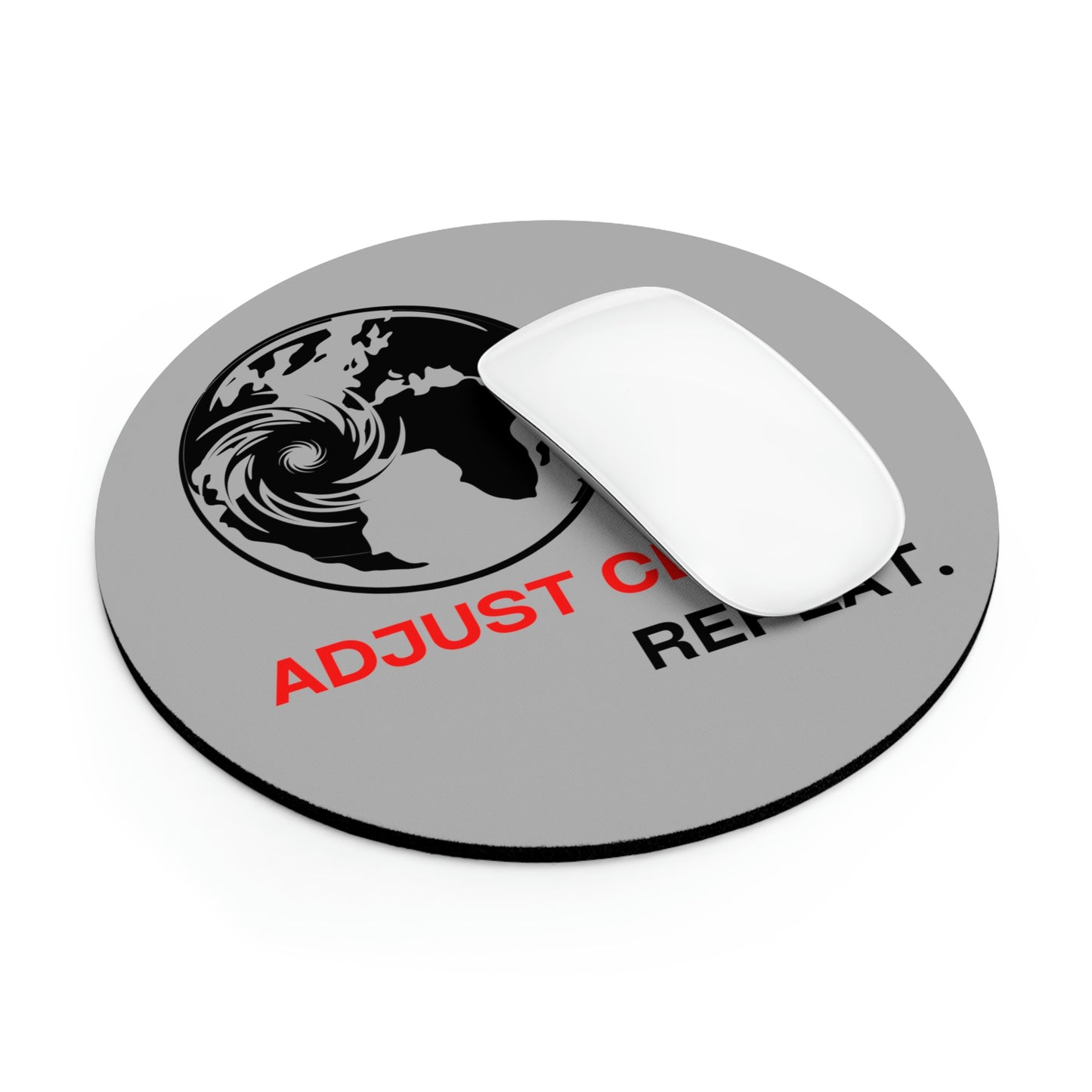 Claims Adjuster (Hurricane / Light Gray) Mouse Pad