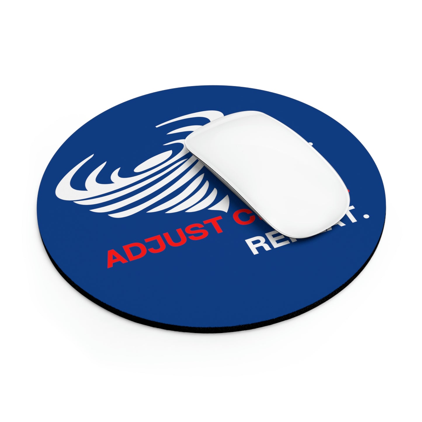 Claims Adjuster (Tornado/Royal Blue) Mouse Pad