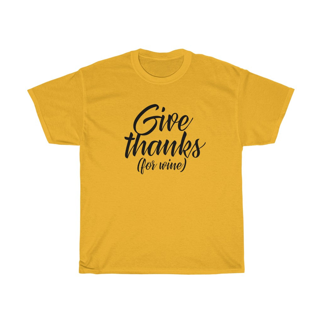 Give Thanks For Wine