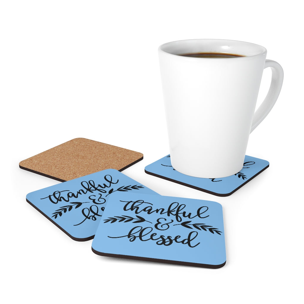 Thankful & Blessed Coaster Set