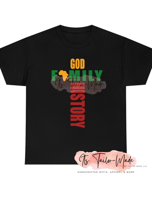 God Family History Juneteenth Shirt Unisex