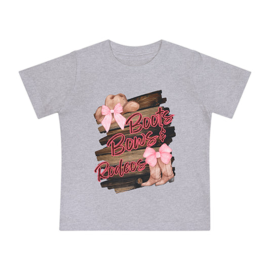 Boots, Bows and Rodeos Baby Tee