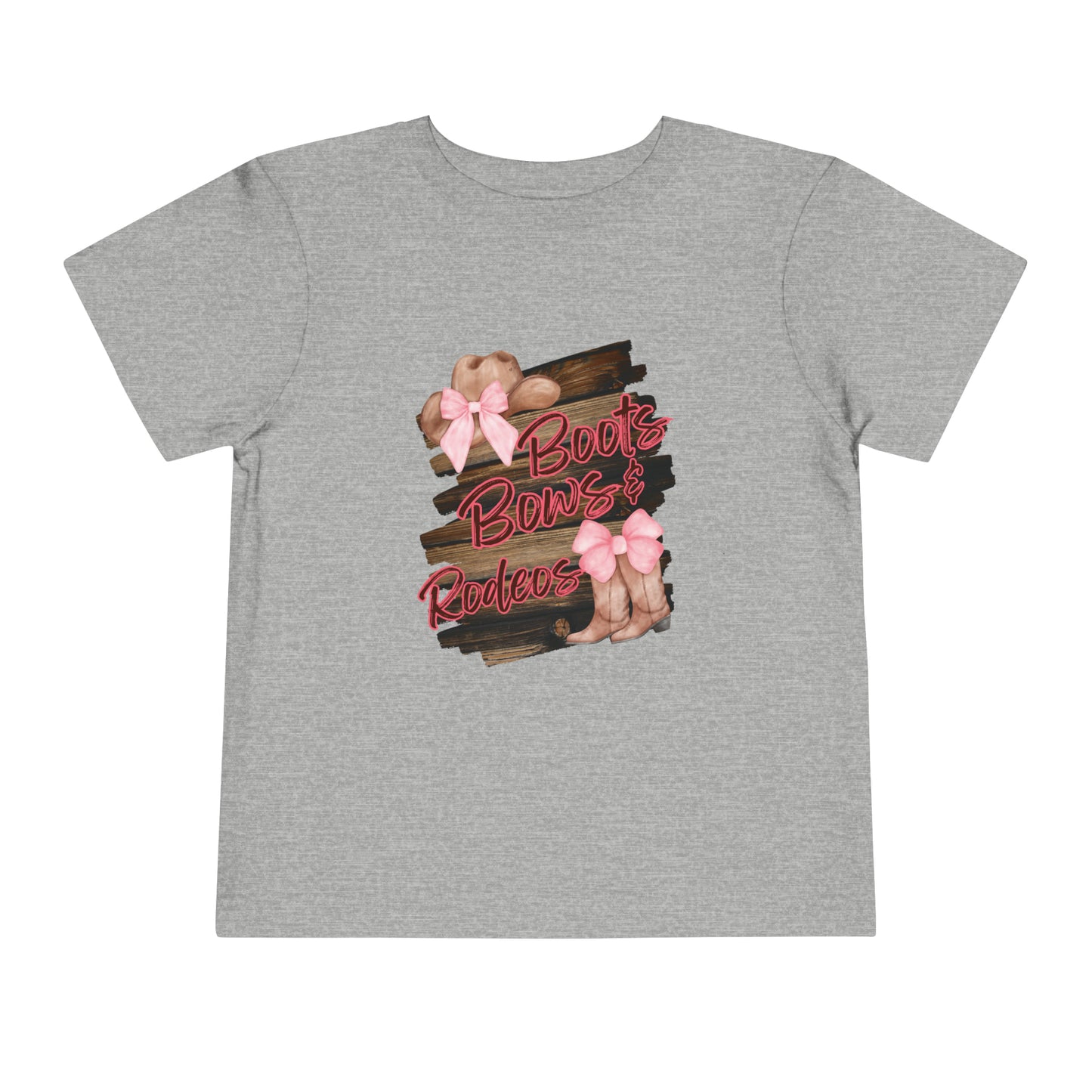 Boots, Bows and Rodeos - Toddler Tee