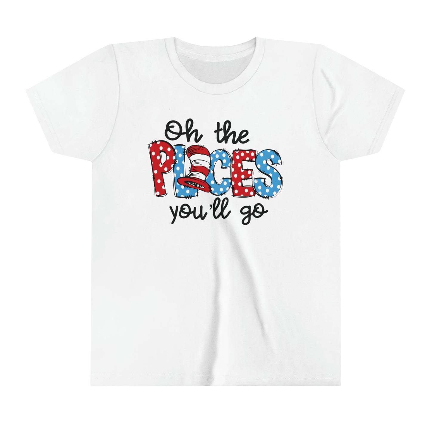 Oh The Places You'll Go Youth Short Sleeve Tee