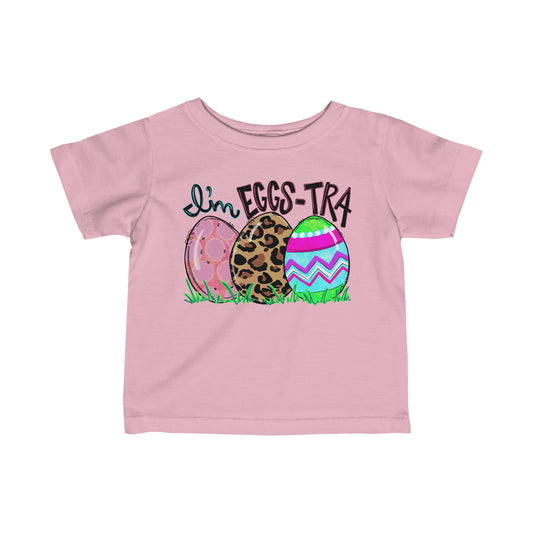 I'm Eggs-Tra Infant Jersey Tee