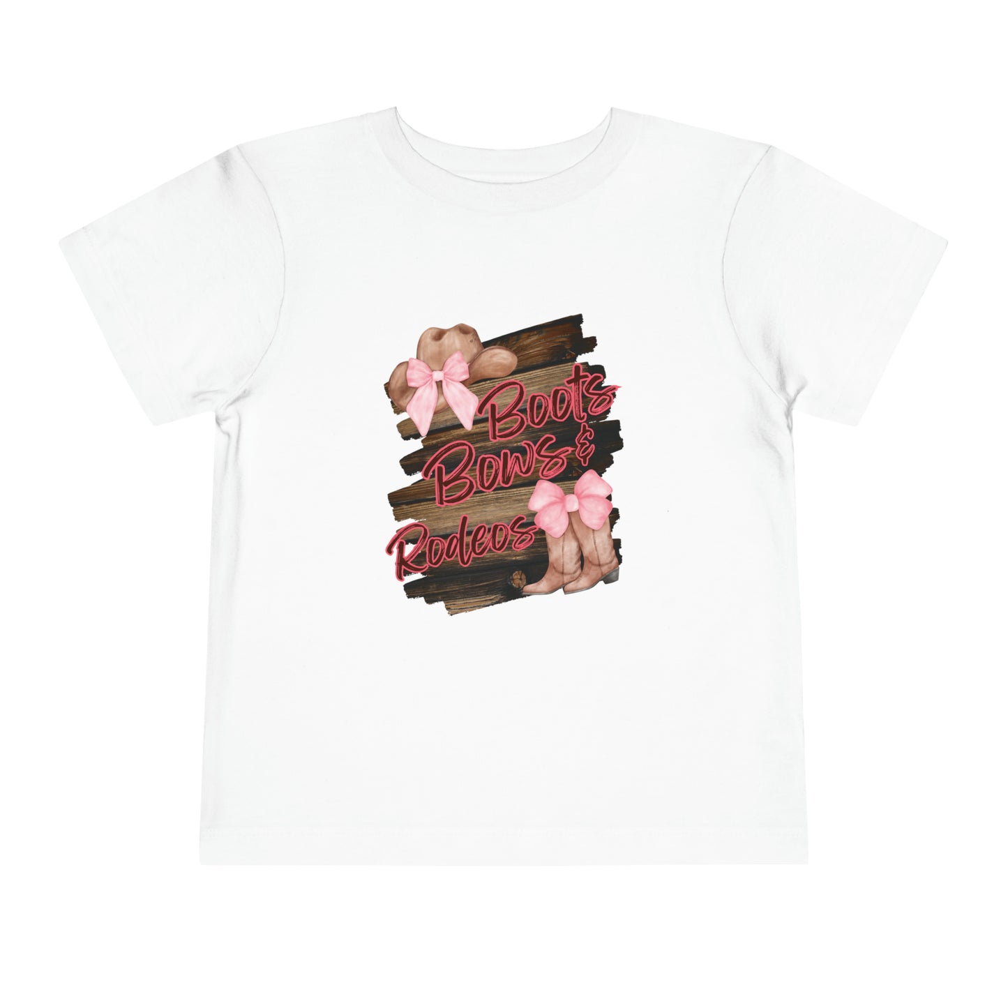 Boots, Bows and Rodeos - Toddler Tee