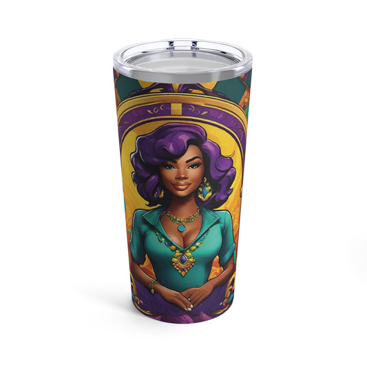 Sublimated Tumbler 20oz - Duchess of the Mystery Krewe (Full Bleed)