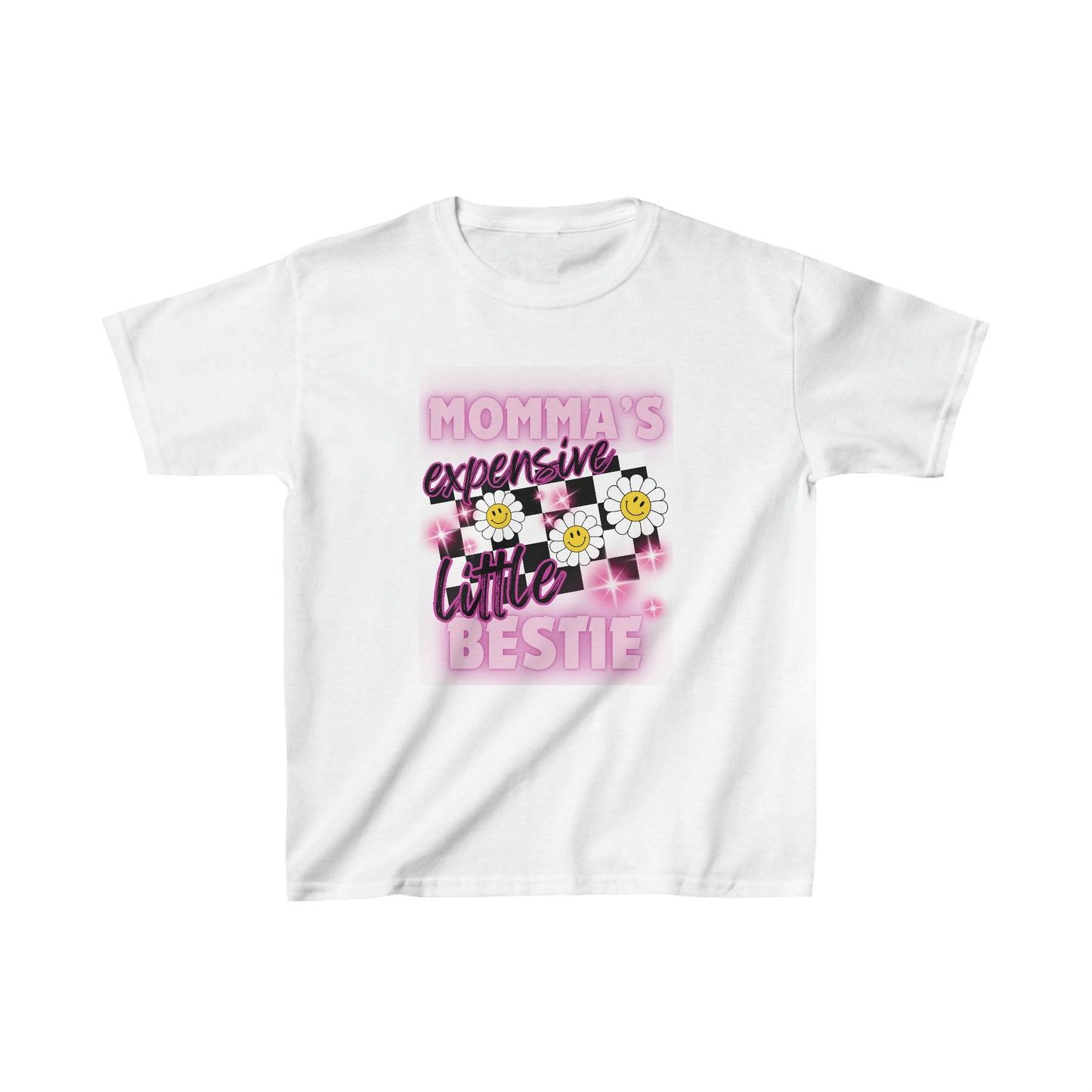 Momma's Expensive Little Bestie - Sublimated Shirt - Infant/Toddler