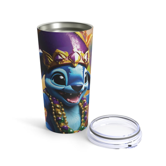 Sublimated Tumbler 20oz - Mardi Gras Experiment (Full Bleed)