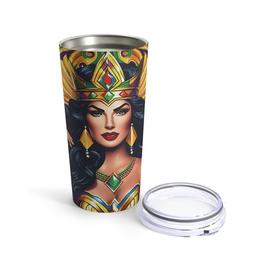 Sublimated Tumbler 20oz - Carnival Queen (Full Bleed)