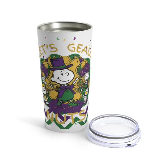 Sublimated Tumbler 20oz -Lets Geaux Nuts