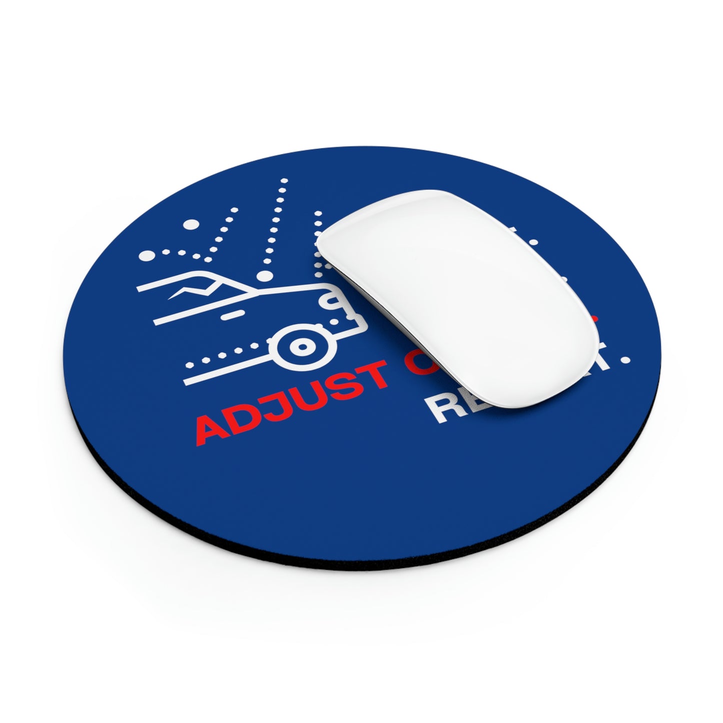 Claims Adjuster (Car/Hail Damage/Dark Blue) Mouse Pad