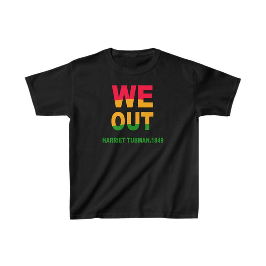 We Out Juneteenth Kids Tee